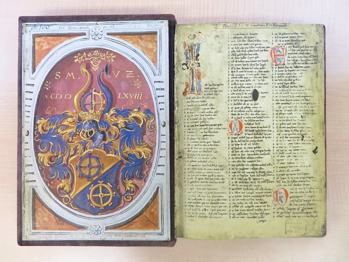 Parzival; Titurel Tagelieder By Wolfram Von Eschenbach - First Edition - 1970