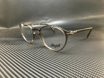 PERSOL PO3218V 1103 Opal Smoke Round Men's 49 mm
