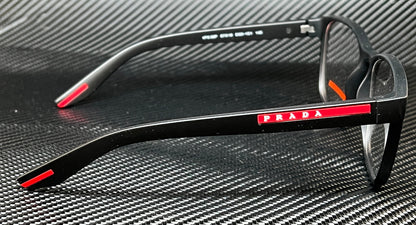 PRADA LINEA ROSSA PS 06PV DG01O1 Black Rubber