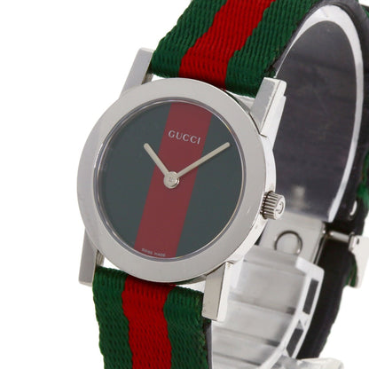 Gucci Sherry Line Watches 5200L.1 Stainless Steel/Canvasxleather