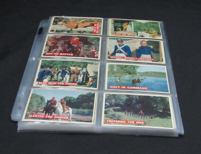 1956 Topps Davy Crockett Card Complete Orange
