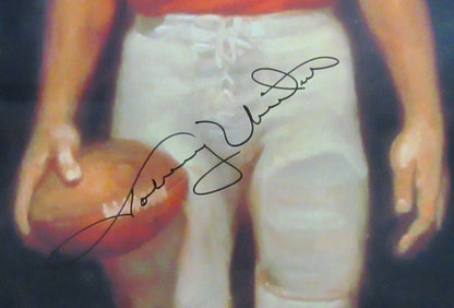 Johnny Unitas Signed/Autographed 27X40 "Unitas"
