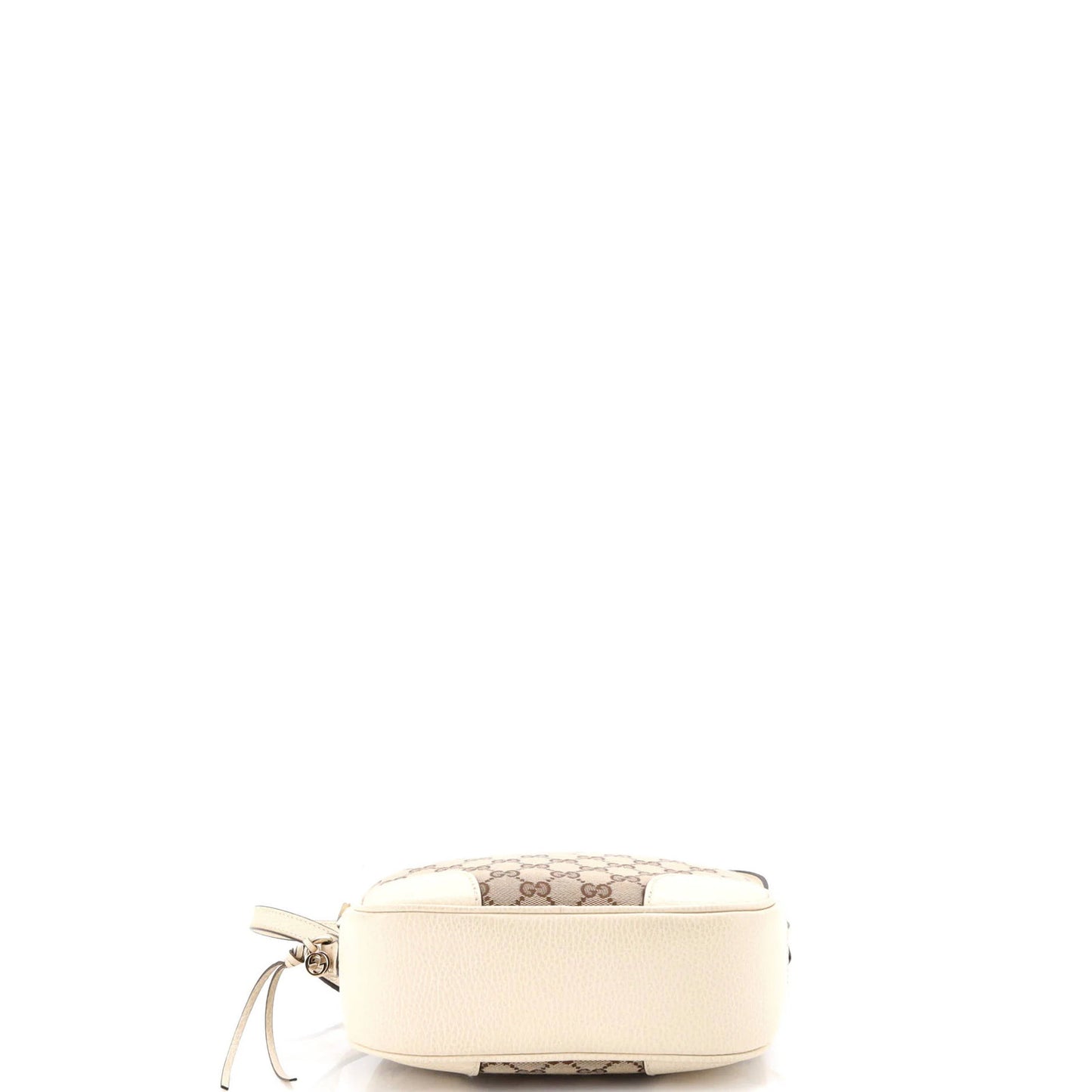 Gucci Bree Disco Crossbody Bag Gg Canvas With Leather Mini