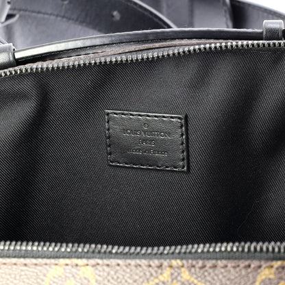 Louis Vuitton Handle Soft Trunk Bag Macassar Monogram Canvas