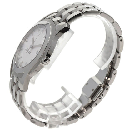Gucci Round Face Watches 5500Xl Stainless Steel/Stainless Steel Mens