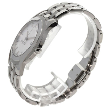 Gucci Round Face Watches 5500Xl Stainless Steel/Stainless Steel Mens