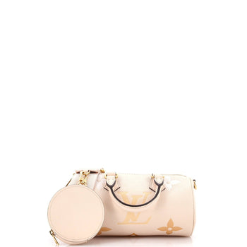 Louis Vuitton Papillon Handbag By The Pool Monogram Empreinte Giant Bb