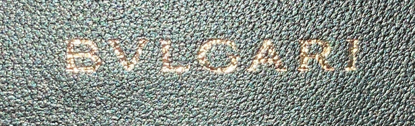 Bvlgari Serpenti Jewelry Box Bag Leather