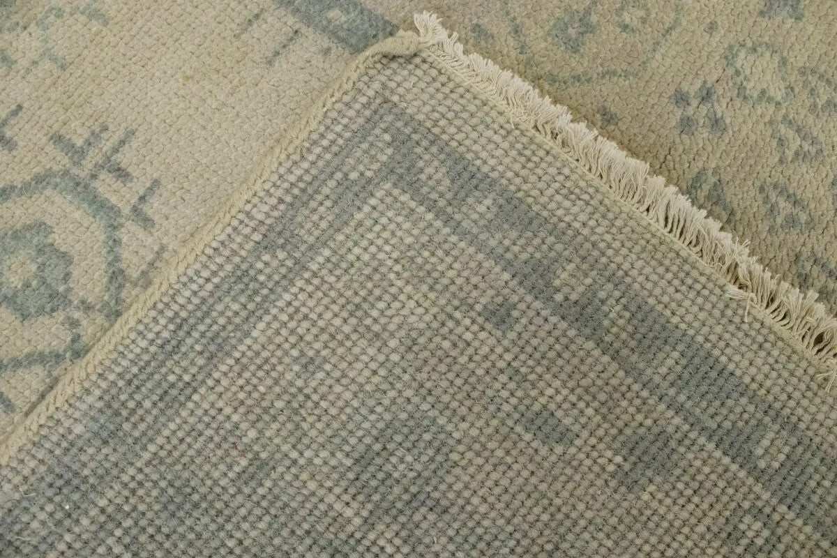 6X9 Ft Handmade Wool Oriental Rug Allover Floral