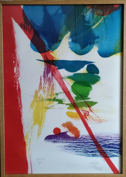Paul Jenkins (Ny 1923-2012) Signed Original