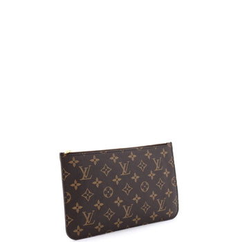Louis Vuitton Neverfull Pochette Monogram Canvas Large