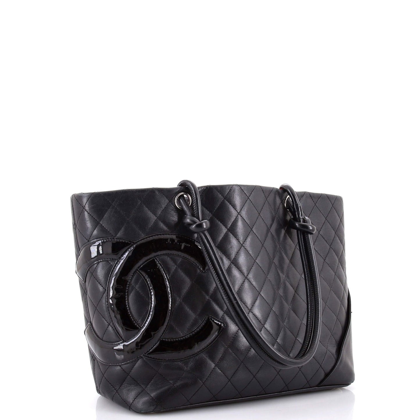 Large Chanel Cambon Tote Quilted Leather