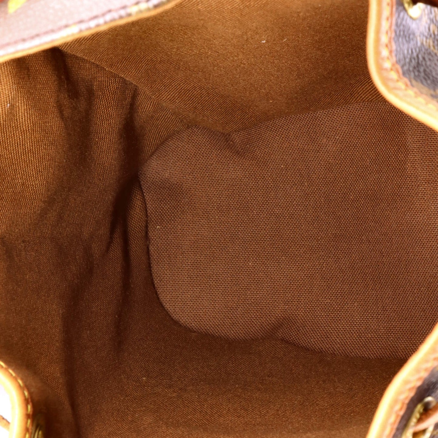 Louis Vuitton Vintage Montsouris Backpack Monogram Canvas Pm