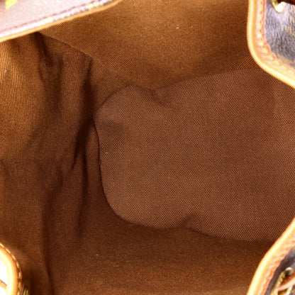 Louis Vuitton Vintage Montsouris Backpack Monogram Canvas Pm