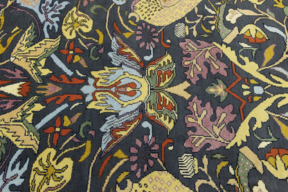 One-Of-A-Kind Birds Design Chobi Oriental Rug