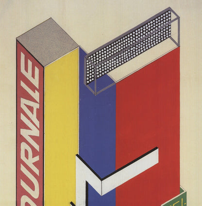 Herbert Bayer Zeitungsstand/Newspaper Stand " Offset Lithograph 199