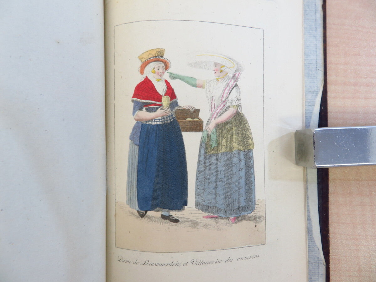 Costumes De La Hollande 19Th Dutch Folk Fashion Book Art Print C.G.Sulpke