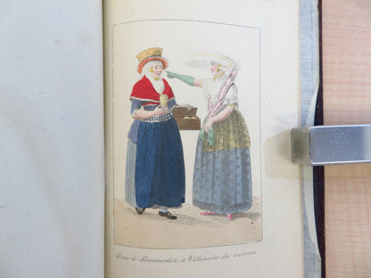 Costumes De La Hollande 19Th Dutch Folk Fashion Book Art Print C.G.Sulpke