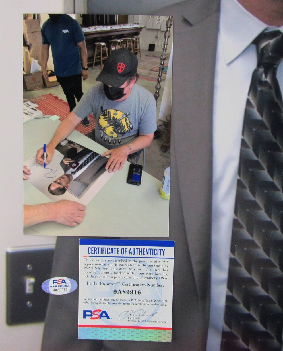 Rainn Wilson Signed 16X20 Dwight Schrute "Office" Photo Itp Psa/Dna 160703