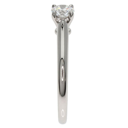 Cartier Ring Solitaire 1P Diamond Platinum Pt950