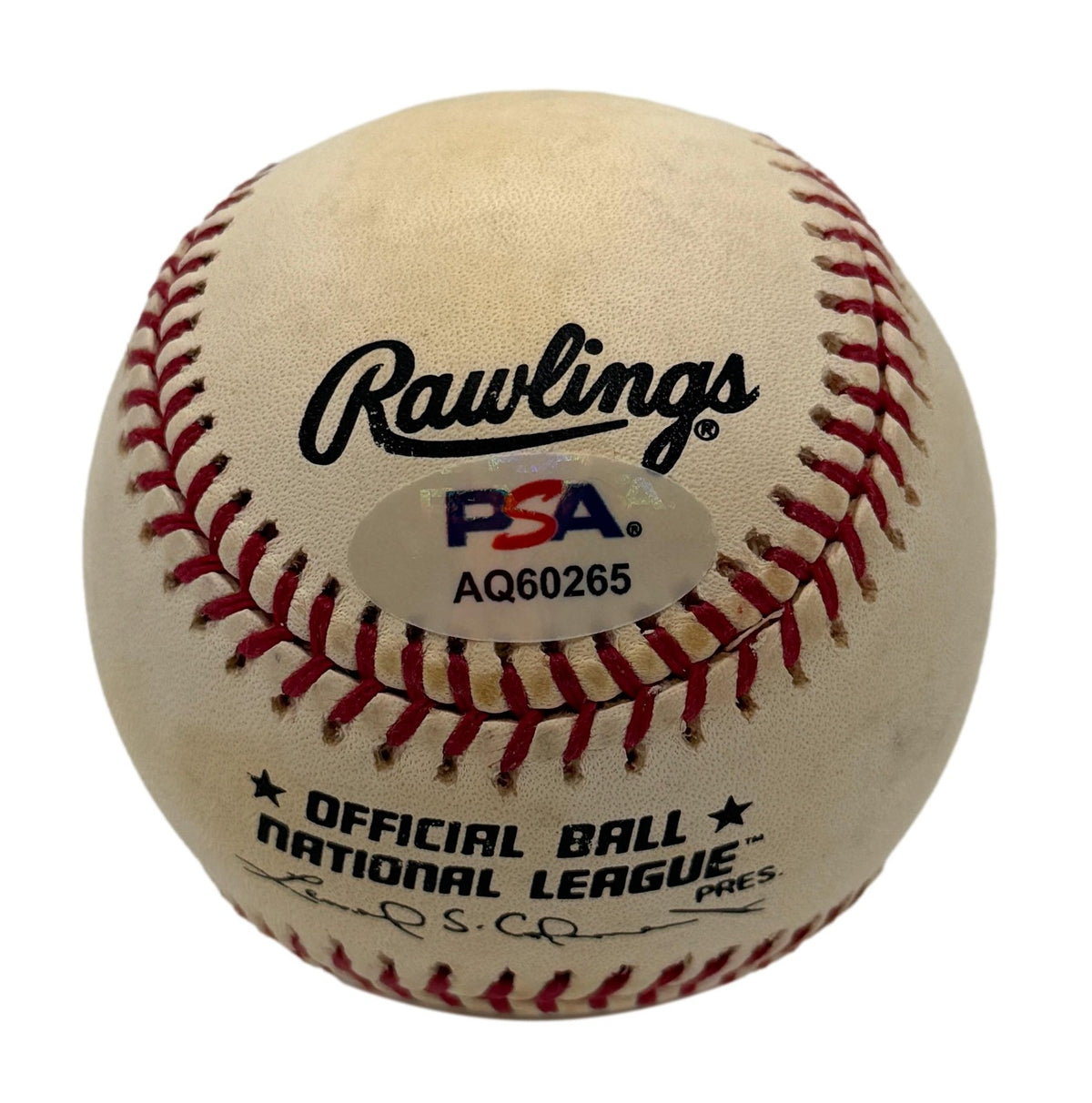 Willie Mays HOF Giants Signed/ Autographed ONL Baseball PSA/ DNA 2125158