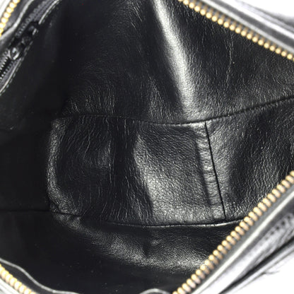 Chanel Vintage Diamond Cc Camera Bag Chevron Lambskin Medium