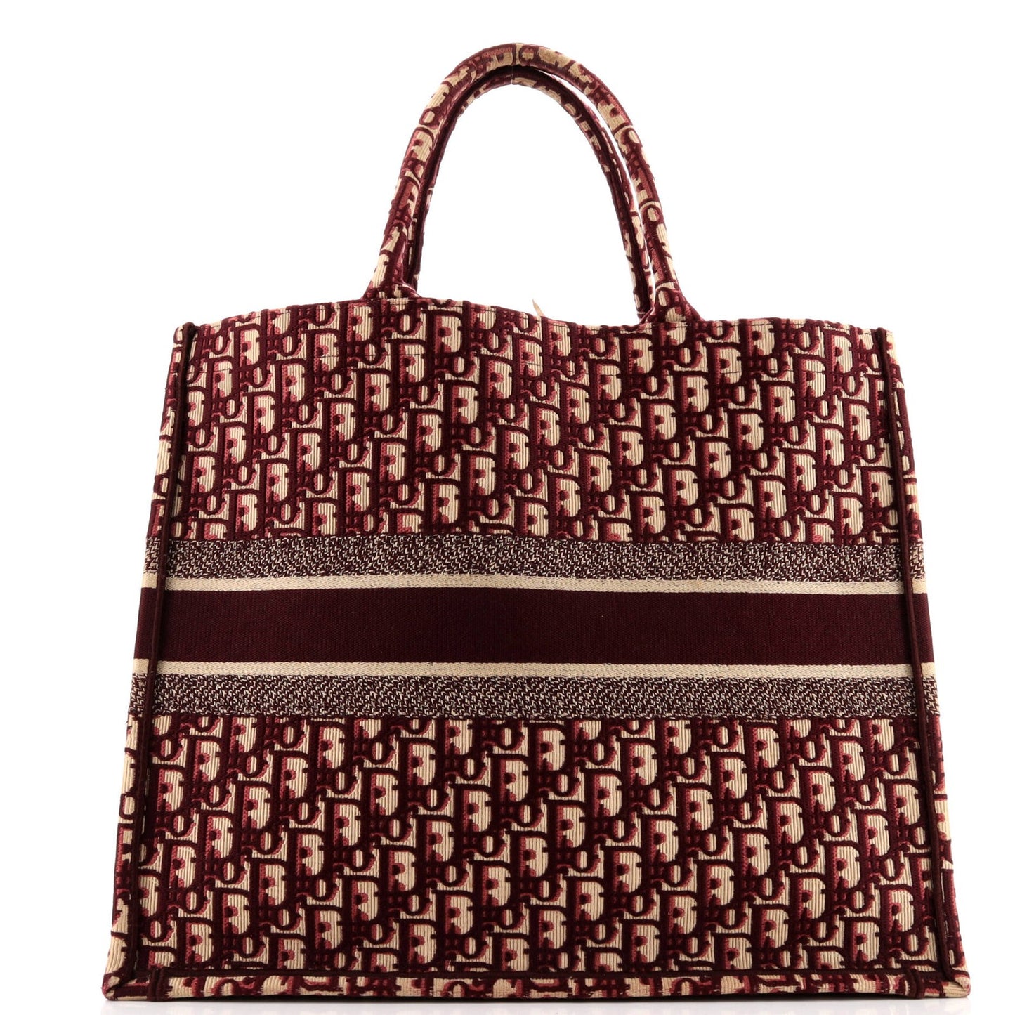 Christian Dior Book Tote Oblique Canvas Large