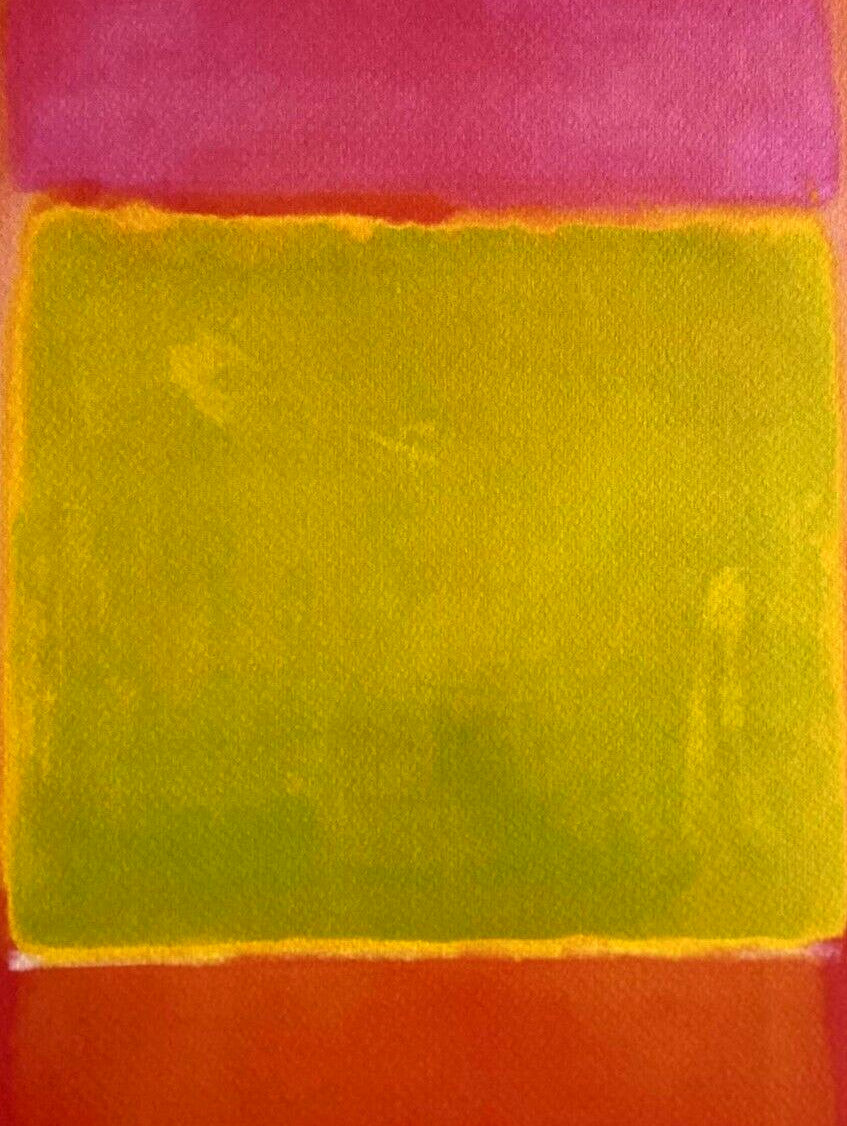 Mark Rothko Lithograph Coa Signed Op Numbered Certified 180 Es