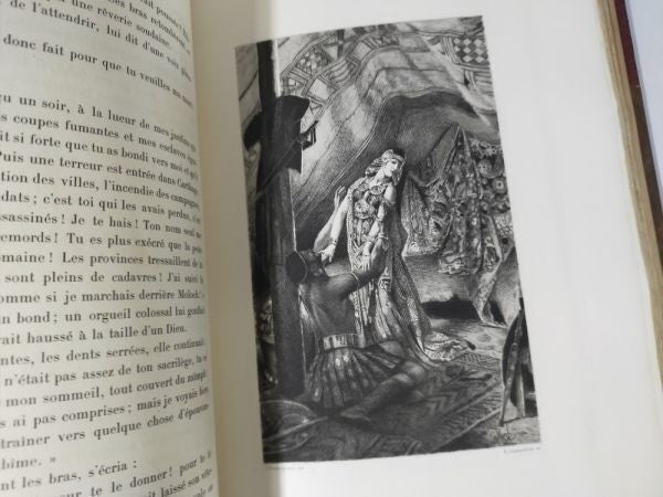 1900 Salammbo Flaubert, Rochegrosse Etchings, 2 Vol, Ferroud Limited 600