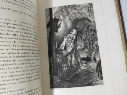 1900 Salammbo Flaubert, Rochegrosse Etchings, 2 Vol, Ferroud Limited 600