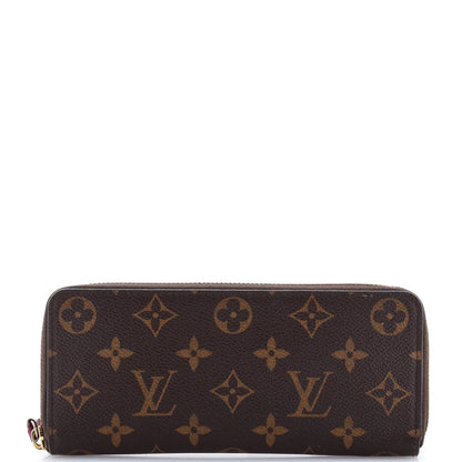 Louis Vuitton Clemence Wallet Monogram Canvas