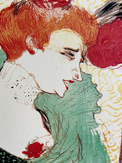 Henri.De Toulouse-Lautrec Original Coa Mourlot Signed Published Rare