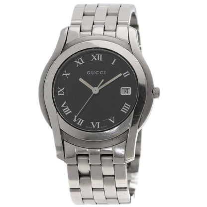 Gucci Round Face Watches 5500M Stainless Steel/Stainless Steel