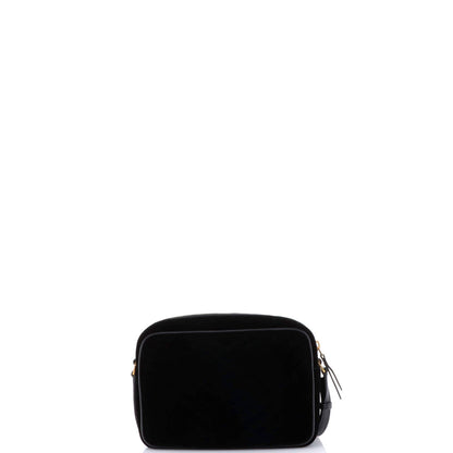 Saint Laurent Lou Camera Bag Matelasse Chevron Velvet Small