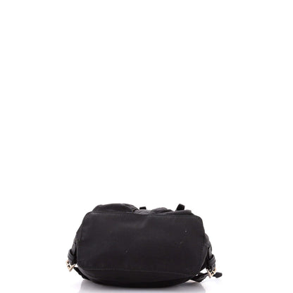 Prada Convertible Chain Backpack Tessuto Mini