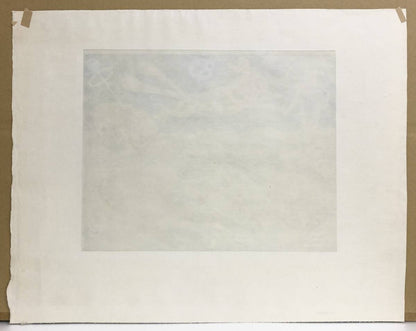 Erich Brauer Etching Judaica Biblical "Living Dog Dead Lion" Signed Austria