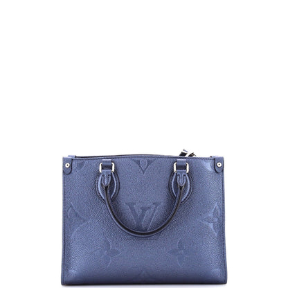 Louis Vuitton Onthego Tote Monogram Empreinte Giant Pm