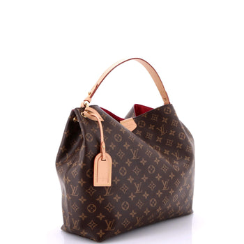 Louis Vuitton Graceful Handbag Monogram Canvas Mm