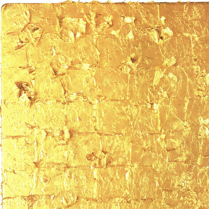 Yves Klein Gold Leaf On Panel " Poster Modernism Gold Squares