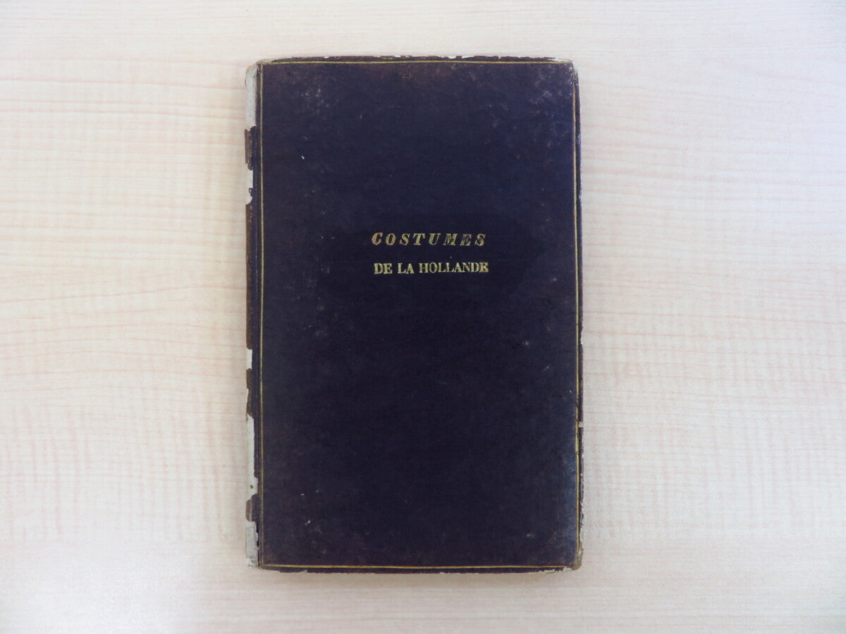 Costumes De La Hollande 19Th Dutch Folk Fashion Book Art Print C.G.Sulpke