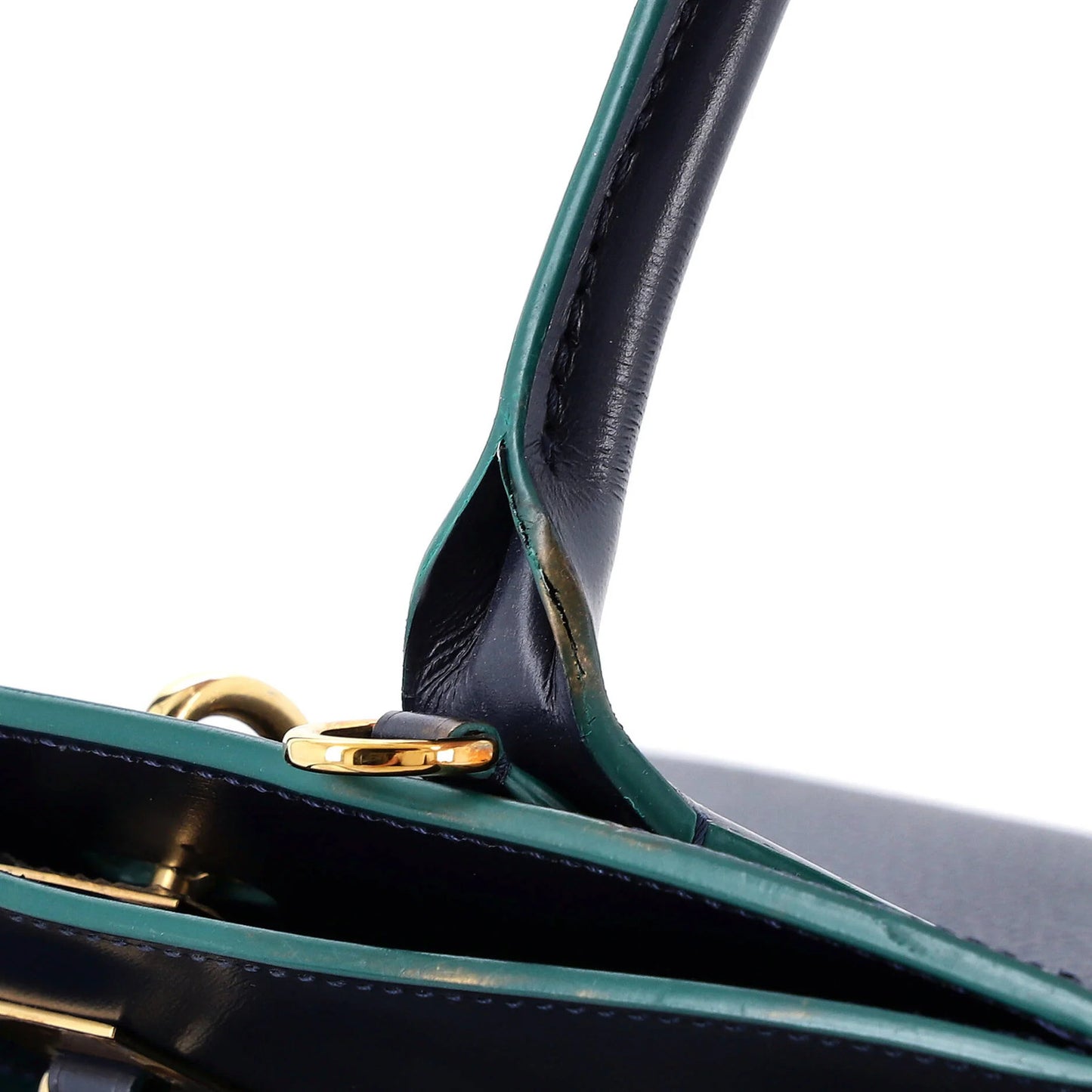 Louis Vuitton City Steamer Handbag Leather Mm