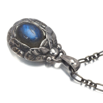 Georg Jensen Necklace Heritage 1997 Labradorite