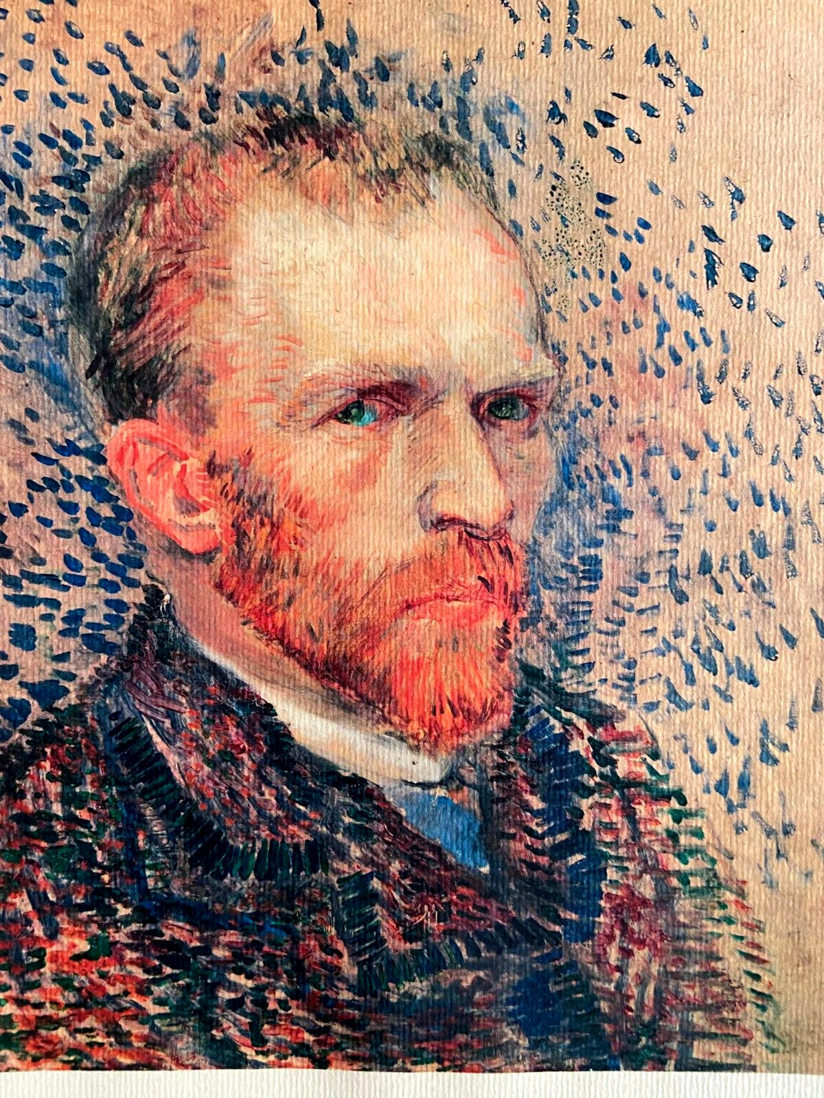 Vincent Van Gogh Museum Lithograph From A Painting Coa Signed Op (Edgar, Degas)