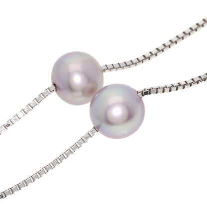 Tasaki   Necklace Station Pearl Pearl K18 White
