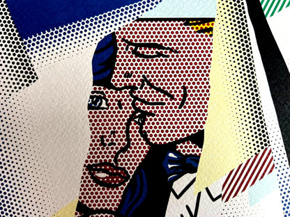 Roy Lichtenstein Lithograph Coa: Hand Numbered 275 Exe