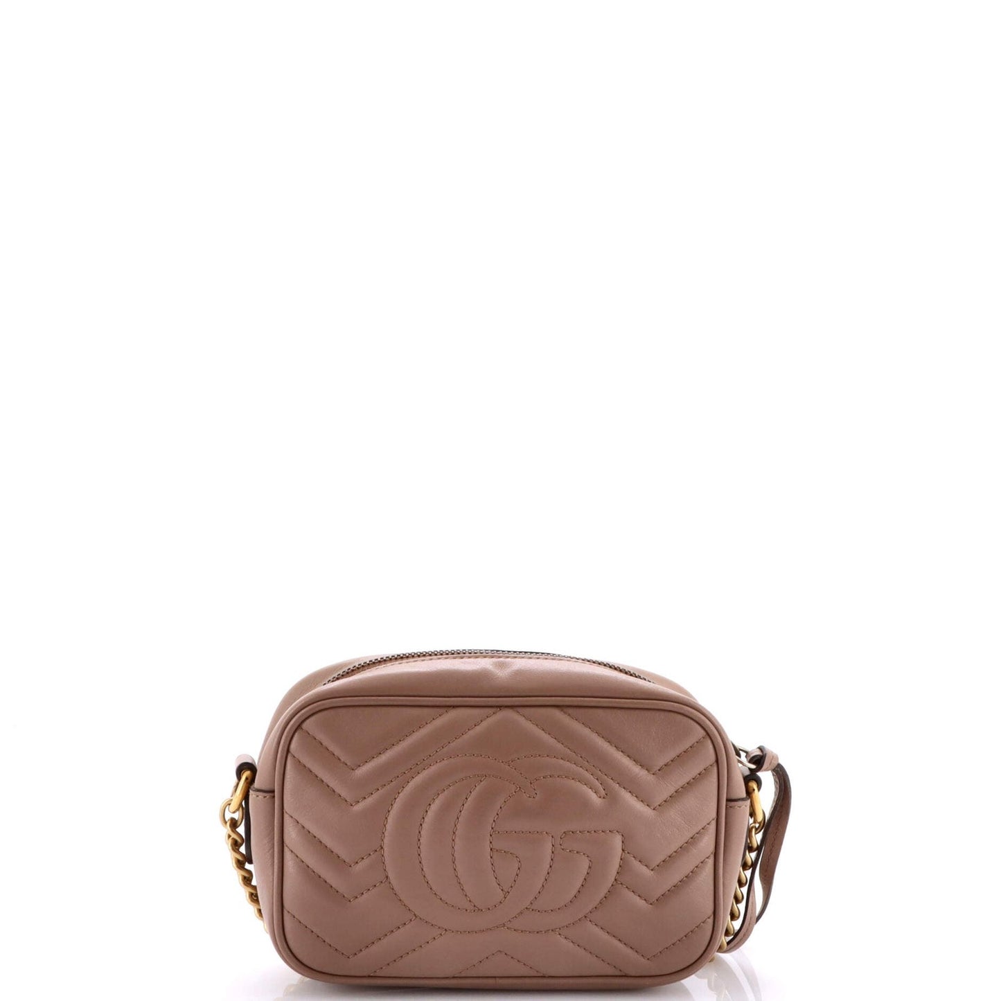 Gucci Gg Marmont Shoulder Bag Matelasse Leather Mini