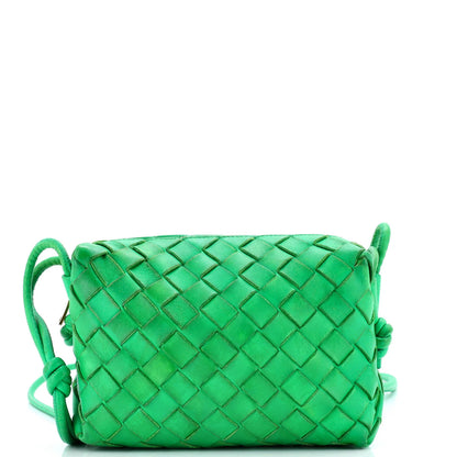 Bottega Veneta Loop Crossbody Bag Intrecciato Nappa Mini