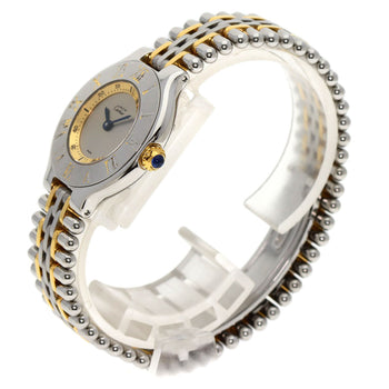 Cartier Must21 Watches W10073F4 Stainless Steel/Two-Tone Ladies
