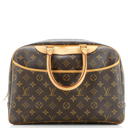 Louis Vuitton Deauville Handbag Monogram Canvas