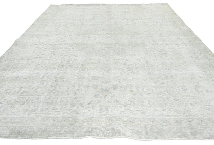 8X11 Handmade Vintage Oriental Rug Antique Distressed Floral Design Carpet
